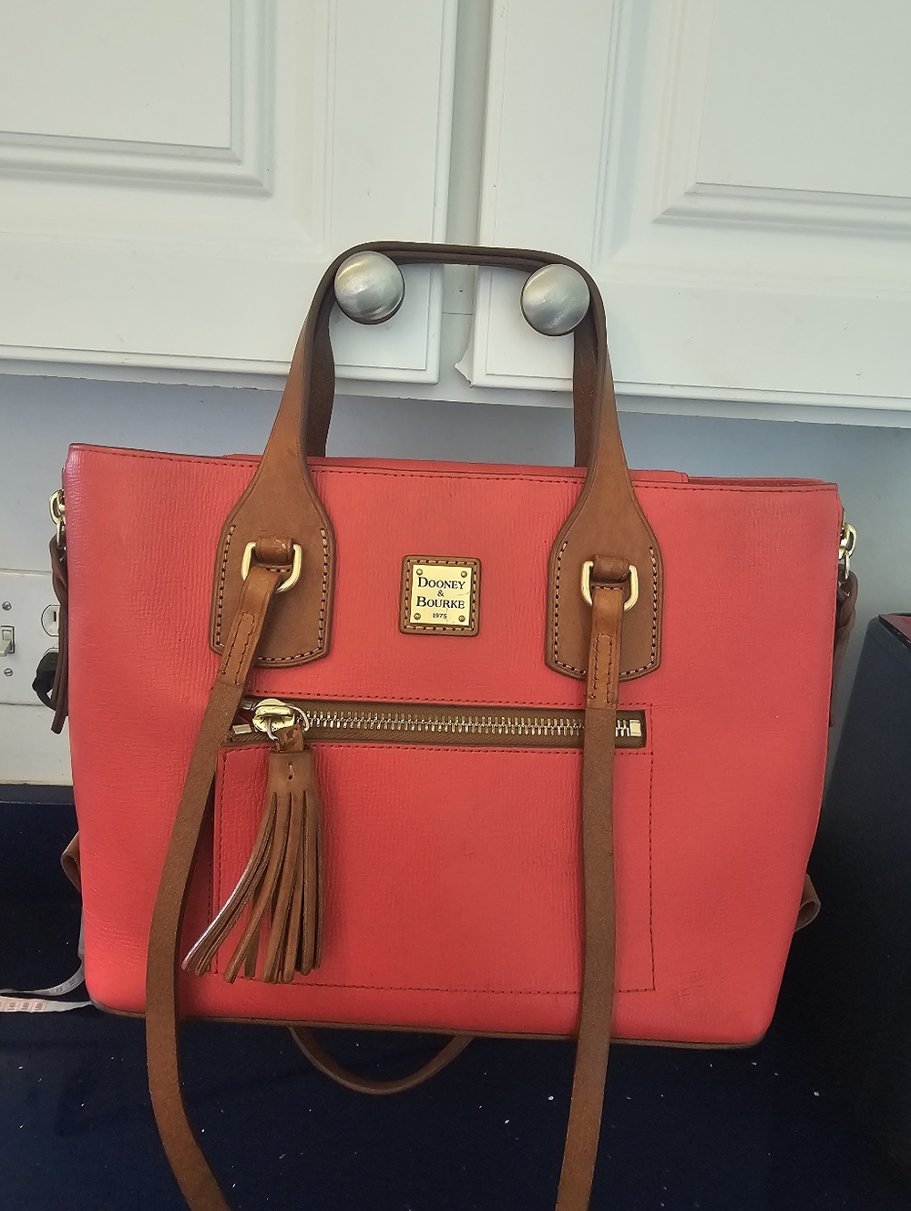 Dooney And Bourke Shoulder Bag With Top Handles As well